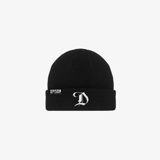 Division OG Waffle Beanie (Black)