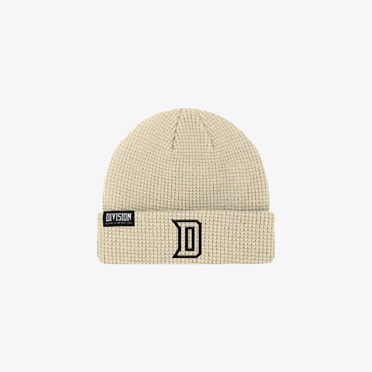 Division OG Waffle Beanie (Cream)